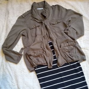 Maurices Green Utility Jacket XL